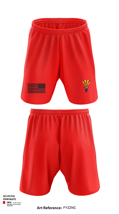 Arizona Underwater Explorers 16457471 Athletic Shorts With Pockets - 41