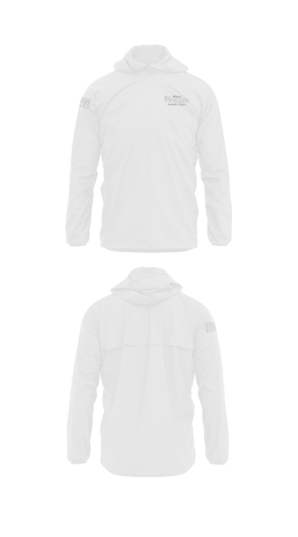 Windbreaker, Milford Jr Spartans Football and Cheer, Football, Teamtime, Team time, sublimation, custom sports apparel, team uniforms, spirit wear, spiritwear, sports uniforms, custom shirts, team store, custom team store, fundraiser sports, apparel fundraiser