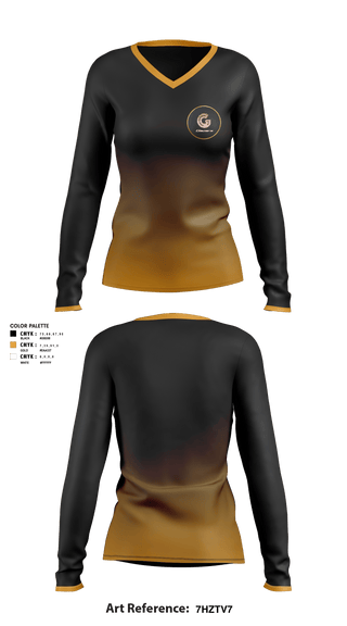Women's Long Sleeve Vneck Shirt, Glazers Elite, Men's Basketball, Teamtime, Team time, sublimation, custom sports apparel, team uniforms, spirit wear, spiritwear, sports uniforms, custom shirts, team store, custom team store, fundraiser sports, apparel fundraiser