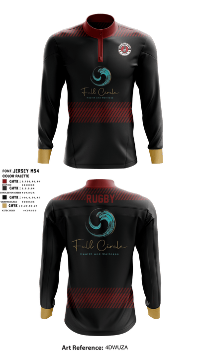 Rattlers rugby 88318311 Quarter Zip Jacket - 9