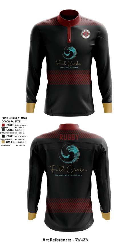 Quarter Zip Jacket, Rattlers rugby, Rugby, Teamtime, Team time, sublimation, custom sports apparel, team uniforms, spirit wear, spiritwear, sports uniforms, custom shirts, team store, custom team store, fundraiser sports, apparel fundraiser