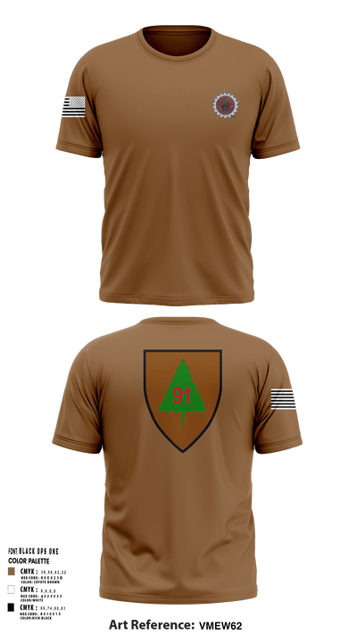 4-361st OC/T 3929267 Short Sleeve Performance Shirt - 9