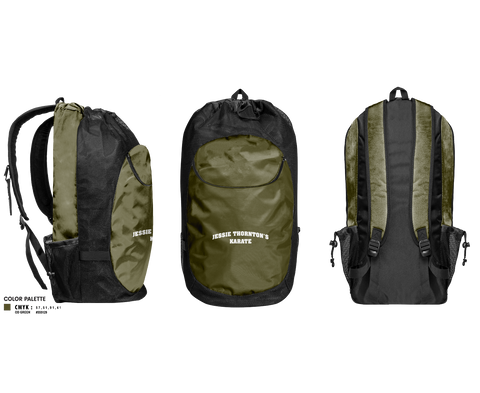 Gear Bag, JESSIE THORNTON’S KARATE, , Teamtime, Team time, sublimation, custom sports apparel, team uniforms, spirit wear, spiritwear, sports uniforms, custom shirts, team store, custom team store, fundraiser sports, apparel fundraiser
