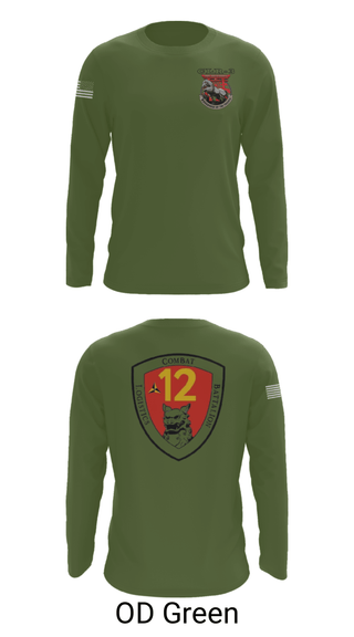 Long Sleeve Performance Shirt, CLB 12, Marines, Teamtime, Team time, sublimation, custom sports apparel, team uniforms, spirit wear, spiritwear, sports uniforms, custom shirts, team store, custom team store, fundraiser sports, apparel fundraiser