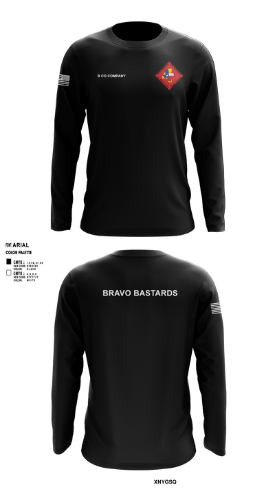 Bravo 1/23 63480397 Long Sleeve Performance Shirt - 1