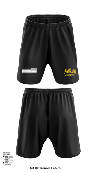 Athletic Shorts With Pockets, GASOU ROTC Ranger Challenge, , Teamtime, Team time, sublimation, custom sports apparel, team uniforms, spirit wear, spiritwear, sports uniforms, custom shirts, team store, custom team store, fundraiser sports, apparel fundraiser