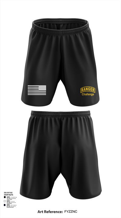 GASOU ROTC Ranger Challenge 95229056 Athletic Shorts With Pockets - 52