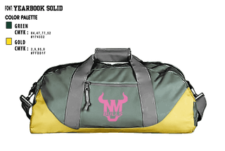 Duffle Bag, New Milford Bulls Football And Cheerleading, Football, Teamtime, Team time, sublimation, custom sports apparel, team uniforms, spirit wear, spiritwear, sports uniforms, custom shirts, team store, custom team store, fundraiser sports, apparel fundraiser