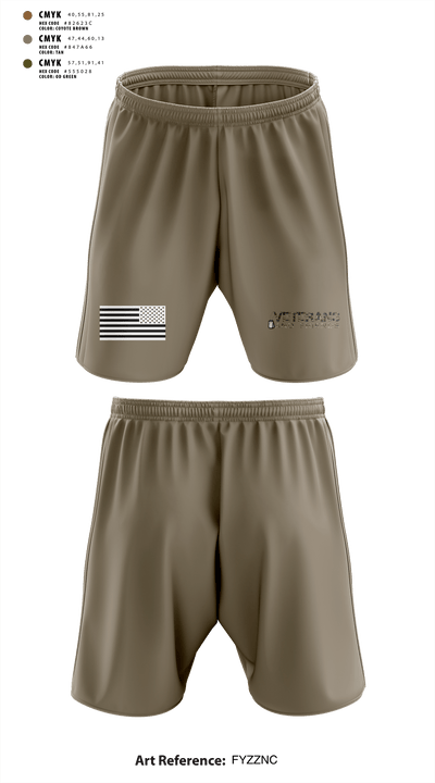 Veterans and Friends, Inc. 14032314 Athletic Shorts With Pockets - 2