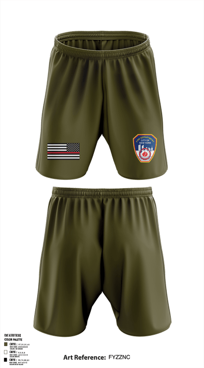 Fire Department Of New York 10185484 Athletic Shorts With Pockets - 1
