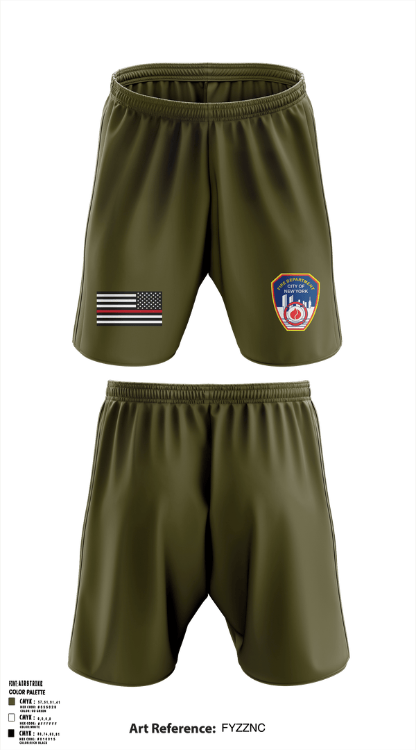 Athletic Shorts With Pockets, Fire Department Of New York, Fire Department, Teamtime, Team time, sublimation, custom sports apparel, team uniforms, spirit wear, spiritwear, sports uniforms, custom shirts, team store, custom team store, fundraiser sports, apparel fundraiser
