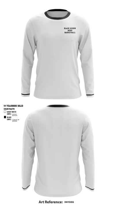 Black widow 15672697 Long Sleeve Performance Shirt - 1