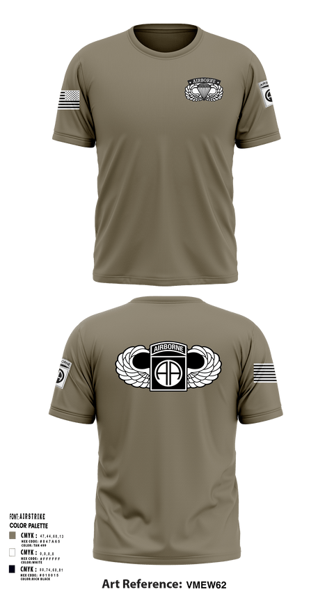 Short Sleeve Performance Shirt, 82nd airborne Division, Army, Teamtime, Team time, sublimation, custom sports apparel, team uniforms, spirit wear, spiritwear, sports uniforms, custom shirts, team store, custom team store, fundraiser sports, apparel fundraiser