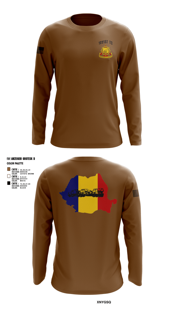 Long Sleeve Performance Shirt, 1221st TC, National Guard, Teamtime, Team time, sublimation, custom sports apparel, team uniforms, spirit wear, spiritwear, sports uniforms, custom shirts, team store, custom team store, fundraiser sports, apparel fundraiser