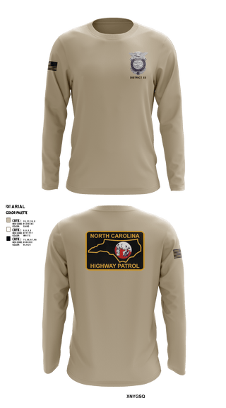 Long Sleeve Performance Shirt, District E5, Police, Teamtime, Team time, sublimation, custom sports apparel, team uniforms, spirit wear, spiritwear, sports uniforms, custom shirts, team store, custom team store, fundraiser sports, apparel fundraiser