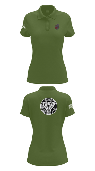 Women's Short Sleeve Performance Polo, CobrasCobras, Swimming, Teamtime, Team time, sublimation, custom sports apparel, team uniforms, spirit wear, spiritwear, sports uniforms, custom shirts, team store, custom team store, fundraiser sports, apparel fundraiser