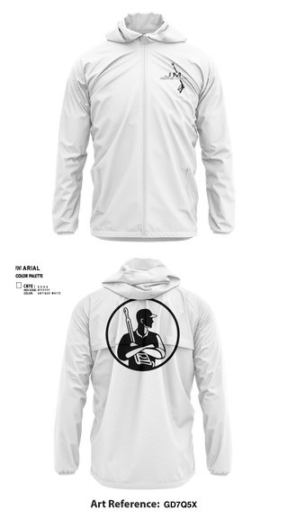 Windbreaker, JM Pressure CleaningJM Pressure Cleaning, , Teamtime, Team time, sublimation, custom sports apparel, team uniforms, spirit wear, spiritwear, sports uniforms, custom shirts, team store, custom team store, fundraiser sports, apparel fundraiser