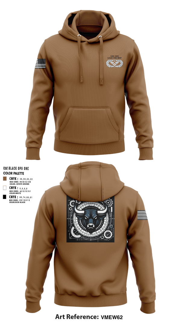 Hoodie, 106 CES, Air Force, Teamtime, Team time, sublimation, custom sports apparel, team uniforms, spirit wear, spiritwear, sports uniforms, custom shirts, team store, custom team store, fundraiser sports, apparel fundraiser