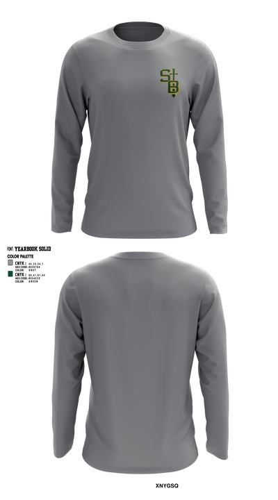 Saint Bonaventure Soccer 4381988 Long Sleeve Performance Shirt 3