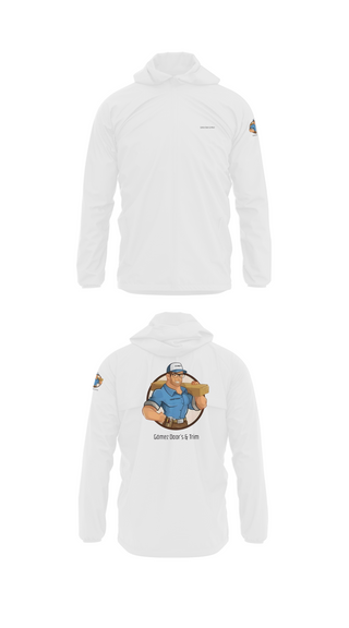 Windbreaker, Gómez Door’s & Trim, , Teamtime, Team time, sublimation, custom sports apparel, team uniforms, spirit wear, spiritwear, sports uniforms, custom shirts, team store, custom team store, fundraiser sports, apparel fundraiser