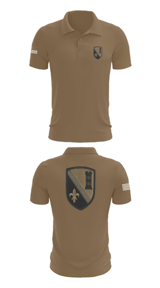 Short Sleeve Performance Polo, 844th ECC, National Guard, Teamtime, Team time, sublimation, custom sports apparel, team uniforms, spirit wear, spiritwear, sports uniforms, custom shirts, team store, custom team store, fundraiser sports, apparel fundraiser