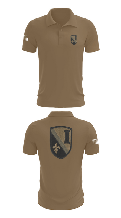 844th ECC 52332880 Short Sleeve Performance Polo - 7