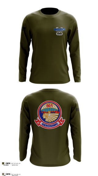 Long Sleeve Performance Shirt, 1-501st, , Teamtime, Team time, sublimation, custom sports apparel, team uniforms, spirit wear, spiritwear, sports uniforms, custom shirts, team store, custom team store, fundraiser sports, apparel fundraiser