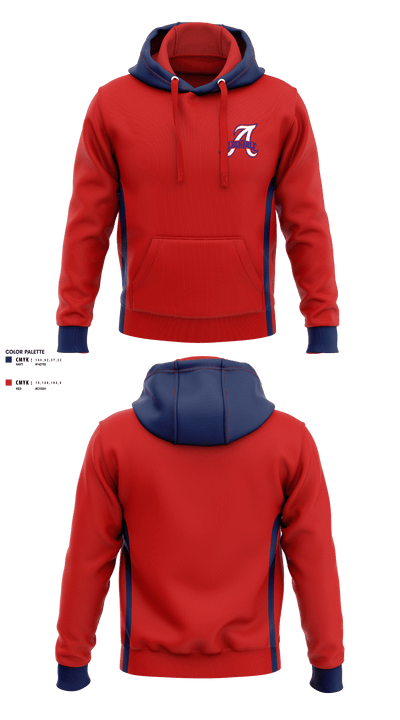 Albemarle Youth Football 74910061 Hoodie - 1