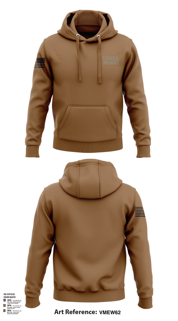 Hoodie, USASA Meade, Army, Teamtime, Team time, sublimation, custom sports apparel, team uniforms, spirit wear, spiritwear, sports uniforms, custom shirts, team store, custom team store, fundraiser sports, apparel fundraiser