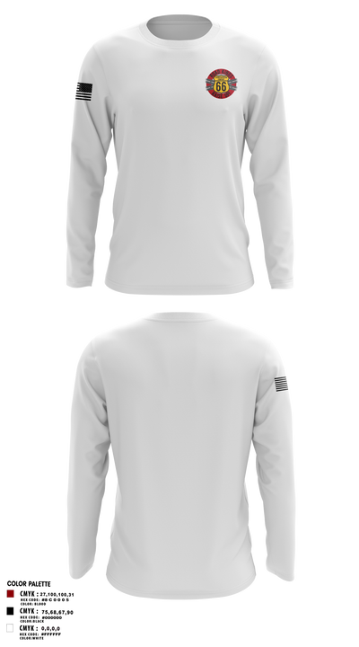 66 Transportation Company 52300431 Long Sleeve Performance Shirt 2