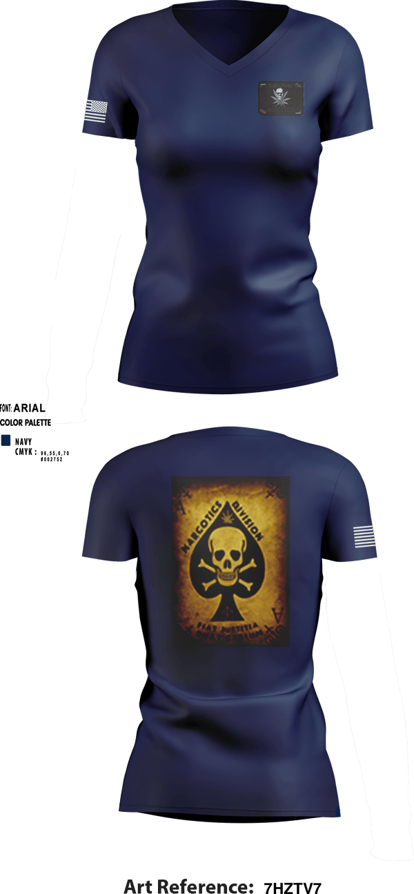 Women's Short Sleeve Vneck Shirt, SPD Task Force, Police, Teamtime, Team time, sublimation, custom sports apparel, team uniforms, spirit wear, spiritwear, sports uniforms, custom shirts, team store, custom team store, fundraiser sports, apparel fundraiser