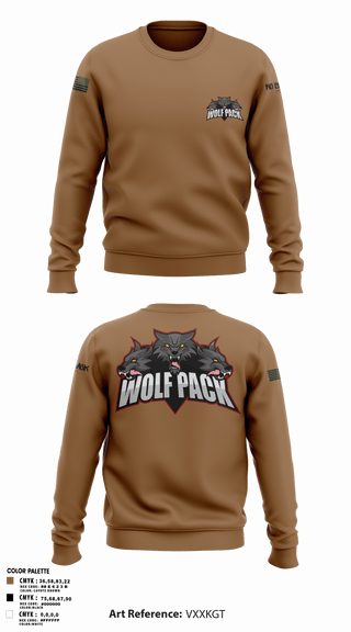 Crew Neck Sweatshirt, 501st BSB, Army, Teamtime, Team time, sublimation, custom sports apparel, team uniforms, spirit wear, spiritwear, sports uniforms, custom shirts, team store, custom team store, fundraiser sports, apparel fundraiser