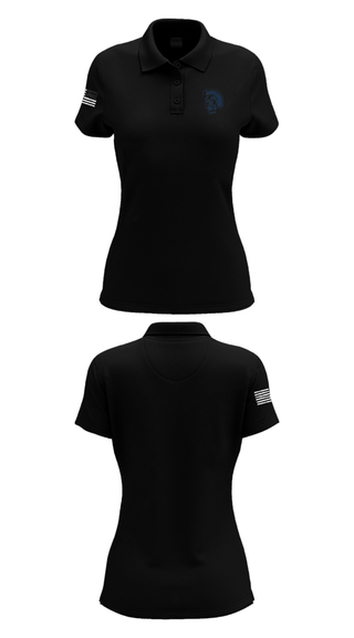 Women's Short Sleeve Performance Polo, Pottstown High School Volleyball, Women's Volleyball, Teamtime, Team time, sublimation, custom sports apparel, team uniforms, spirit wear, spiritwear, sports uniforms, custom shirts, team store, custom team store, fundraiser sports, apparel fundraiser