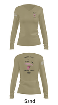 380th HVAC 14161864 Women's Long Sleeve V-neck Shirt - 97