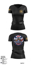 Ripley vol. fire dept 96046558 Women's Short Sleeve V-neck Shirt - 7