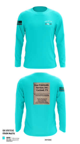 Long Sleeve Performance Shirt, 526th TFS, , Teamtime, Team time, sublimation, custom sports apparel, team uniforms, spirit wear, spiritwear, sports uniforms, custom shirts, team store, custom team store, fundraiser sports, apparel fundraiser