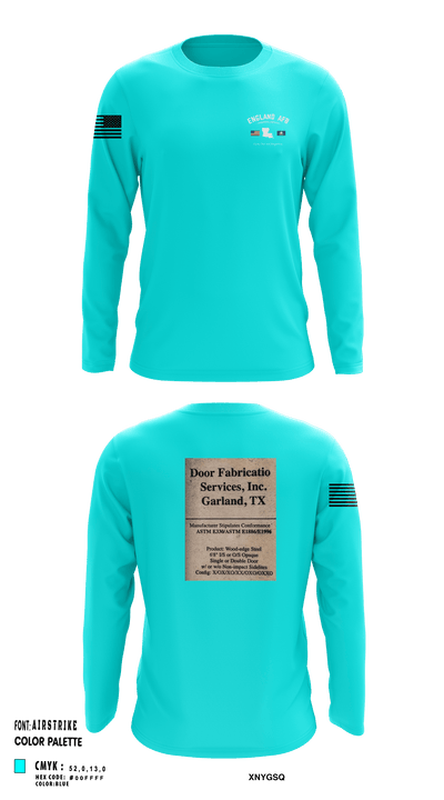 526th TFS 89868786 Long Sleeve Performance Shirt - 2