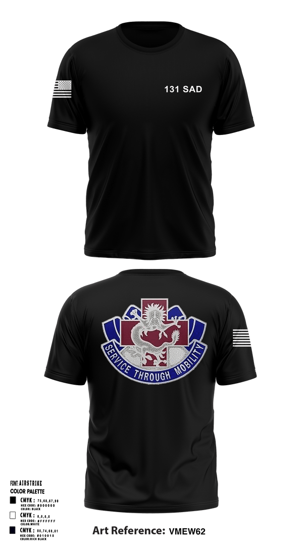 Short Sleeve Performance Shirt, 131 SAD, Army, Teamtime, Team time, sublimation, custom sports apparel, team uniforms, spirit wear, spiritwear, sports uniforms, custom shirts, team store, custom team store, fundraiser sports, apparel fundraiser