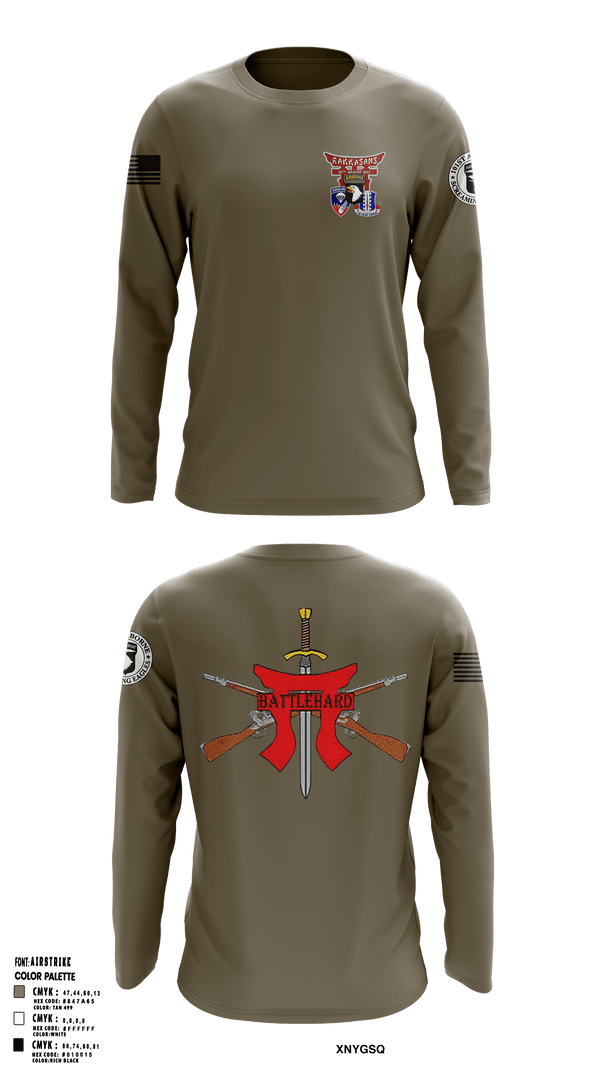 Long Sleeve Performance Shirt, BCO 3-187, Army, Teamtime, Team time, sublimation, custom sports apparel, team uniforms, spirit wear, spiritwear, sports uniforms, custom shirts, team store, custom team store, fundraiser sports, apparel fundraiser