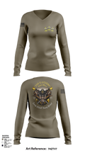 NAFEC CPO Mess 77271572 Women's Long Sleeve V-neck Shirt - 11