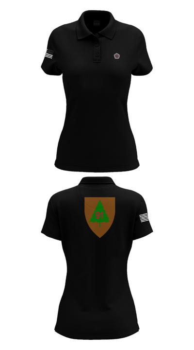 4-361st OC/T 3929267 Women's Short Sleeve Performance Polo  - 35