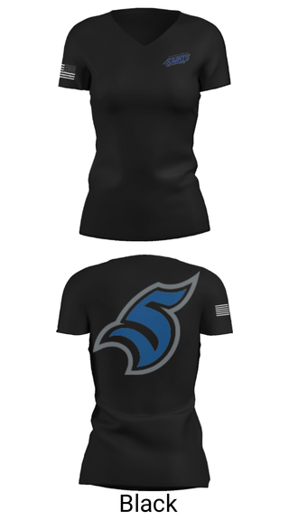 Women's Short Sleeve Vneck Shirt, Thomas More University Volleyball, Men's Volleyball, Teamtime, Team time, sublimation, custom sports apparel, team uniforms, spirit wear, spiritwear, sports uniforms, custom shirts, team store, custom team store, fundraiser sports, apparel fundraiser