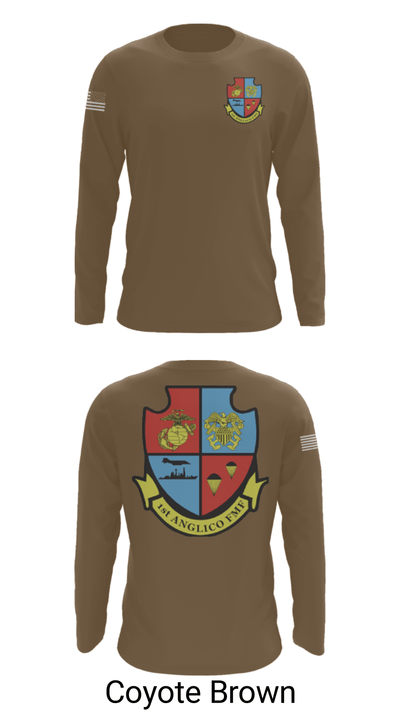 1st Anglico 77697300 Long Sleeve Performance Shirt - 6