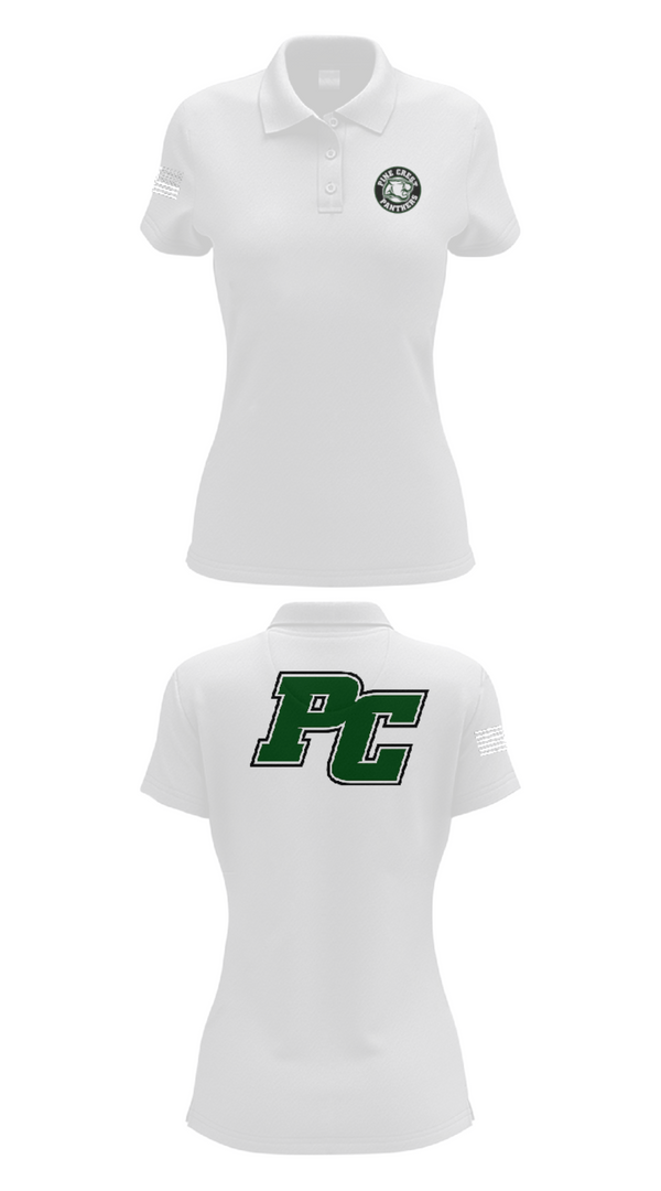 Women's Short Sleeve Performance Polo, Pine Crest School (Upper School) Volleyball, Women's Volleyball, Teamtime, Team time, sublimation, custom sports apparel, team uniforms, spirit wear, spiritwear, sports uniforms, custom shirts, team store, custom team store, fundraiser sports, apparel fundraiser
