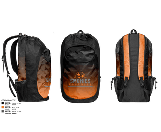 Gear Bag, Smokies, Football, Teamtime, Team time, sublimation, custom sports apparel, team uniforms, spirit wear, spiritwear, sports uniforms, custom shirts, team store, custom team store, fundraiser sports, apparel fundraiser