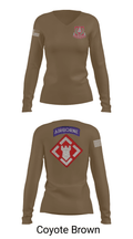 37th engineer bn 83010266 Women's Long Sleeve V-neck Shirt - 17