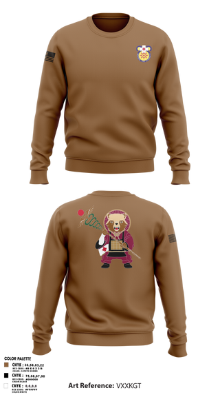 Crew Neck Sweatshirt, MEDDAC-Japan, , Teamtime, Team time, sublimation, custom sports apparel, team uniforms, spirit wear, spiritwear, sports uniforms, custom shirts, team store, custom team store, fundraiser sports, apparel fundraiser