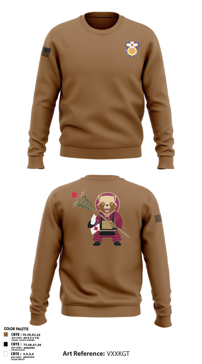 MEDDAC-Japan 77028542 Crew Neck Sweatshirt - 1