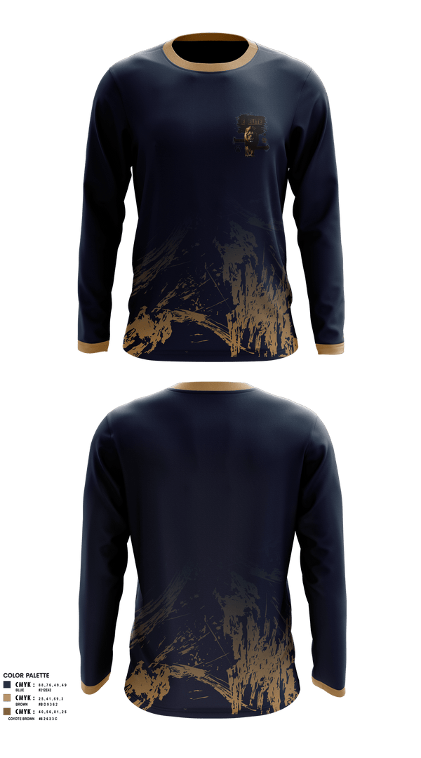 Long Sleeve Performance Shirt, E Elite, Men's Basketball, Teamtime, Team time, sublimation, custom sports apparel, team uniforms, spirit wear, spiritwear, sports uniforms, custom shirts, team store, custom team store, fundraiser sports, apparel fundraiser