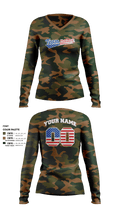 We The People 63317722 Women's Long Sleeve V-neck Shirt - 1png